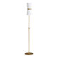 Mara Gold Metal 2 Light Adjustable Up Down Floor Lamp image number 2