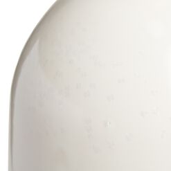 Olivia Tall Ivory Pearlescent Reactive Glaze Ceramic Vase