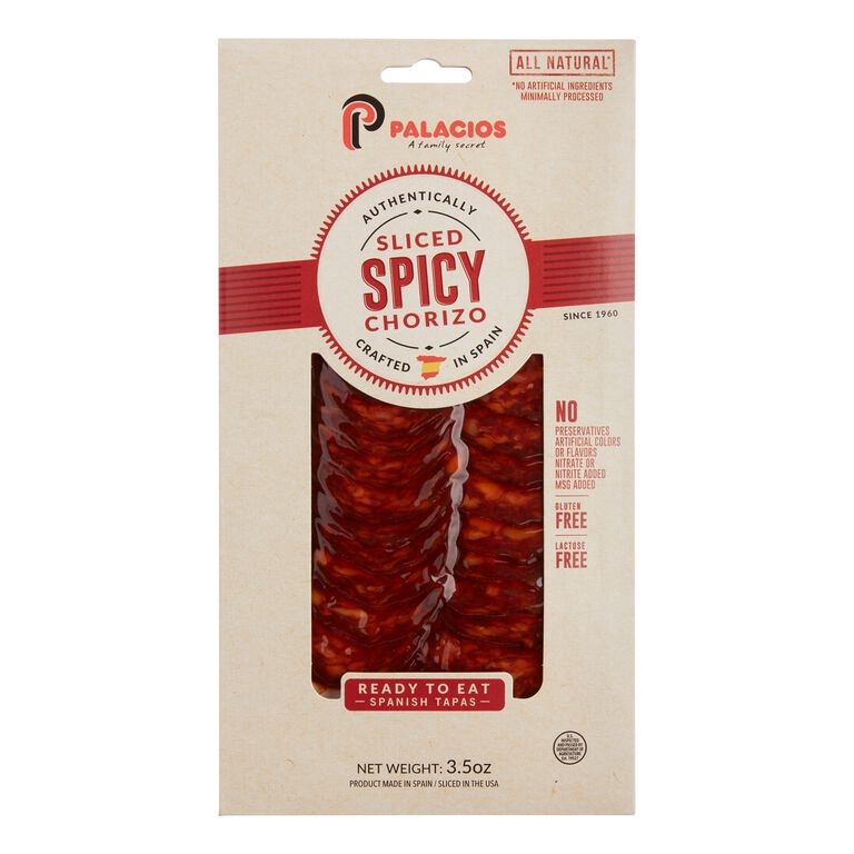 Palacios Sliced Spicy Chorizo image number 1