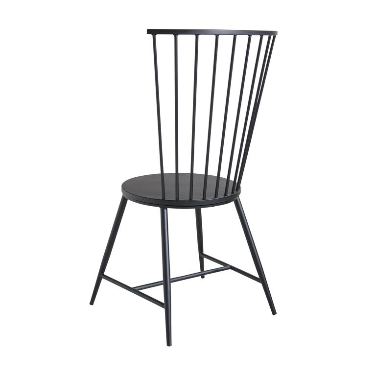 Neal Black Steel Dining Chair image number 3