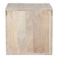 Haven Square Whitewash Mango Wood End Table image number 2