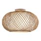 Reyna Natural Wicker And Jute Flush Mount Ceiling Light image number 2