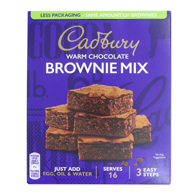 Cadbury Warm Chocolate Brownie Mix image number 1