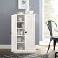 Delmar Distressed White Accent Cabinet image number 5