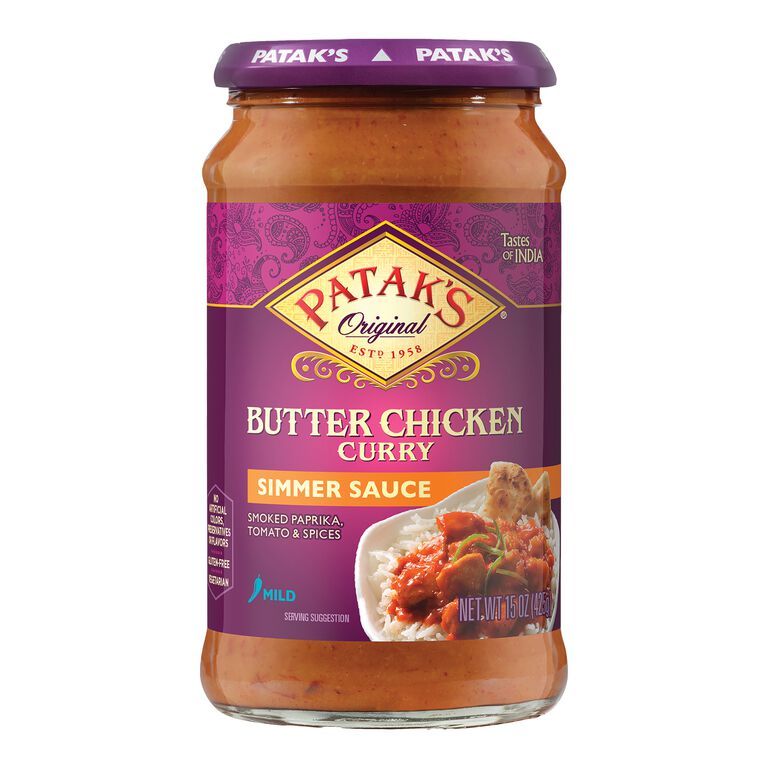 Patak's Butter Chicken Curry Simmer Sauce image number 1
