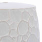 White Ceramic Bubble Side Table image number 2