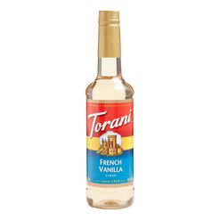 Torani French Vanilla Syrup Plastic Bottle