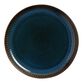 Blue Reactive Glaze Ribbed Salad Plate image number 0
