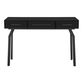Smith Smoky Black Glass and Iron Console Table with Drawers image number 2
