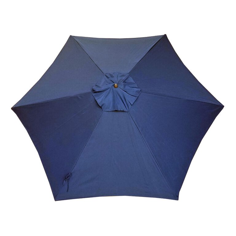 9 Ft Tilting Patio Umbrella With Lights image number 6