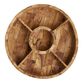 Olive Wood Sectioned Serving Tray image number 1