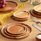 Natural Acacia Wood Dinnerware Collection image number 0