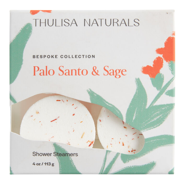 Thulisa Palo Santo & Sage Shower Steamers 4 Count image number 1