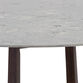 Conway Round Wood And Faux Marble Dining Table image number 3