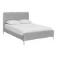 Amari Channel Tufted Upholstered Platform Bed image number 0