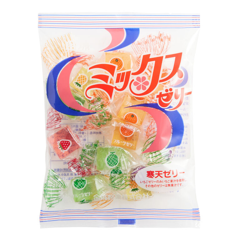 Kinjyo Mixed Fruit Assorted Jelly Candy Bag Set Of 2 image number 1