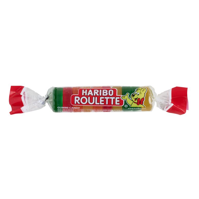 Haribo Roulette Gummy Candy Roll image number 1