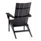 Modern Slatted Wood Adirondack Chair image number 3