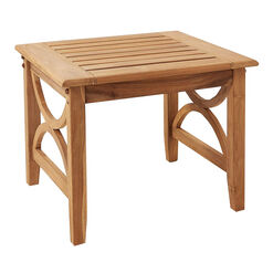 Mendocino Square Teak Wood Outdoor End Table