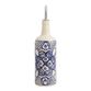 Tunis White and Blue Ceramic Oil Bottle image number 0