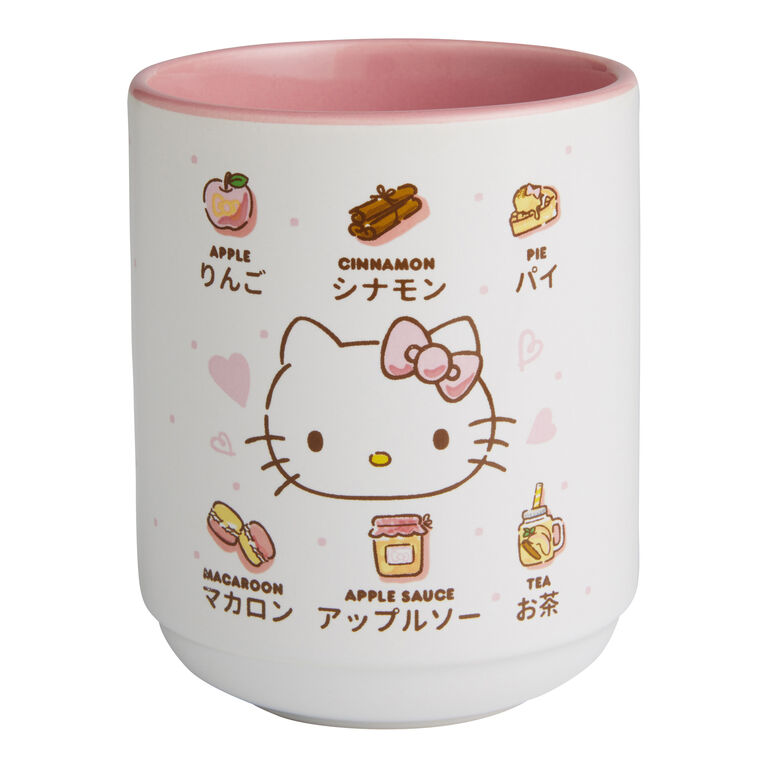 Hello Kitty Pink And White Teacup image number 1