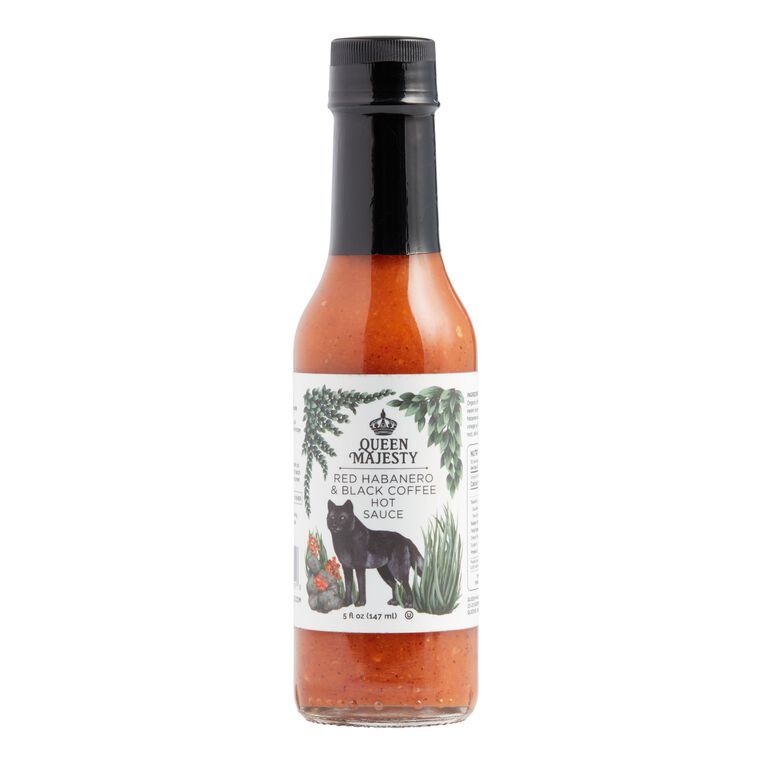 Queen Majesty Red Habanero and Black Coffee Hot Sauce image number 1