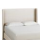 Linen Wingback Bryn Upholstered Bed image number 0
