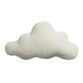 Ivory Sherpa Cloud Shaped Throw Pillow image number 0