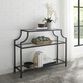 Milayan Bronze Metal and Glass Console Table image number 5