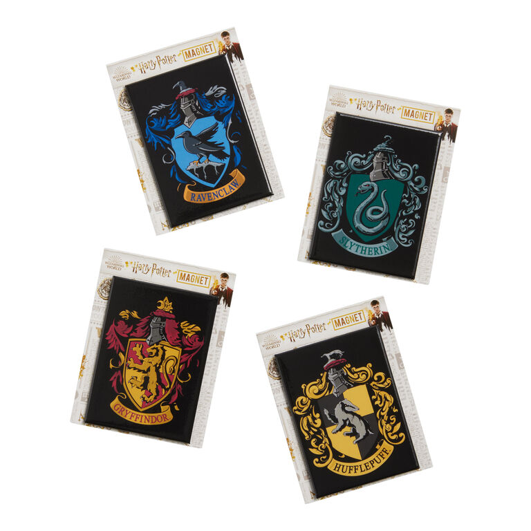 Harry Potter Hogwarts House Magnets Set of 4 image number 1