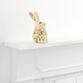 Handmade Paper Mache Floral Rabbit Decor image number 0