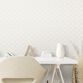 Beige And White Coastal Scallop Peel And Stick Wallpaper image number 4