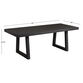 Rayne Charcoal Eucalyptus Wood Outdoor Dining Table image number 5