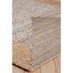 Eden Natural and Tan Woven Jute Area Rug image number 4