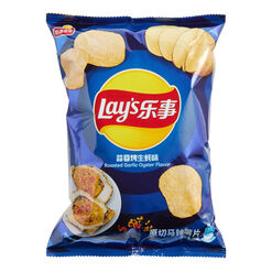 Lay's Roasted Garlic Oyster Potato Chips
