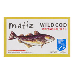 Matiz Wild Cod in Spanish Olive Oil