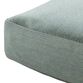 Sunbrella Spa Green Canvas Gusseted Outdoor Chair Cushion image number 1
