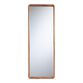 Natural Wood Leaning Full Length Mirror image number 2