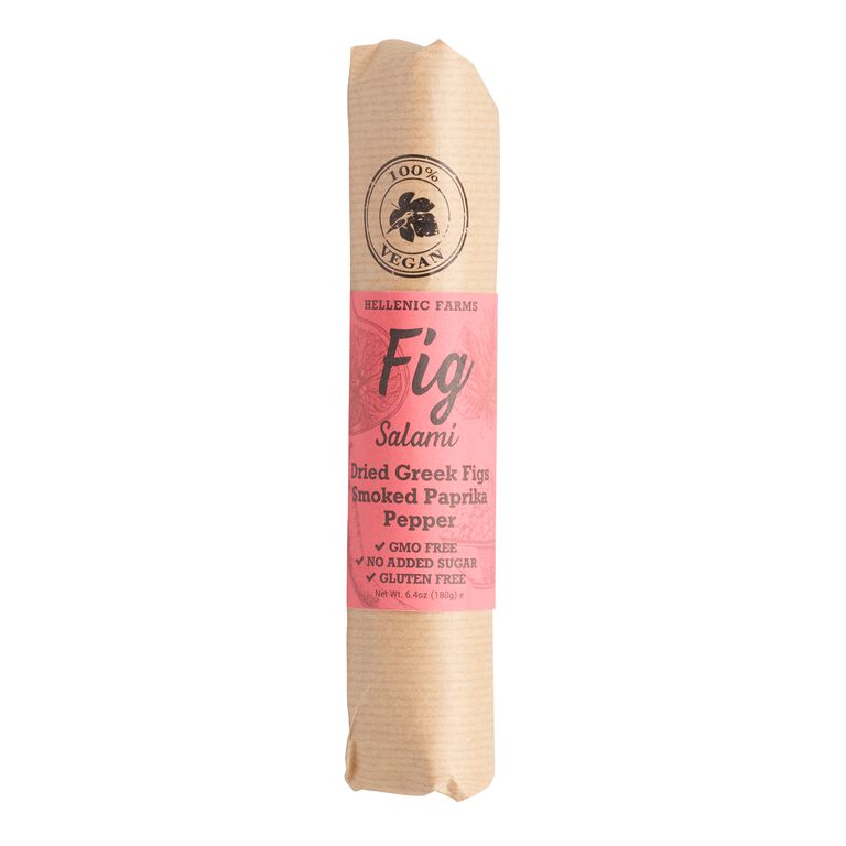 Hellenic Farms Vegan Fig Salami with Paprika and Pepper image number 1