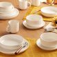 Stella White Textured Dinnerware Collection image number 0