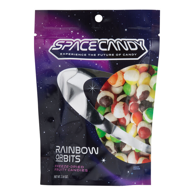 Space Candy Rainbow Orbits Fruity Freeze Dried Candy image number 1