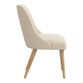 Kian Linen Upholstered Dining Chair image number 2