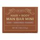 SF Soap Co. Cedar & Sandalwood Mini Man Bar Soap image number 0