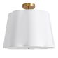 Lily White Scalloped Fabric Pendant Lamp image number 2