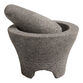 Small Lava Stone Mortar and Pestle image number 0