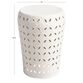 Lili Punched Metal Outdoor Accent Stool image number 2