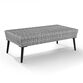 Malique Gray All Weather Outdoor Loveseat & Coffee Table image number 3