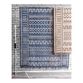 Luxor Navy Blue And White Geo Indoor Outdoor Rug image number 6