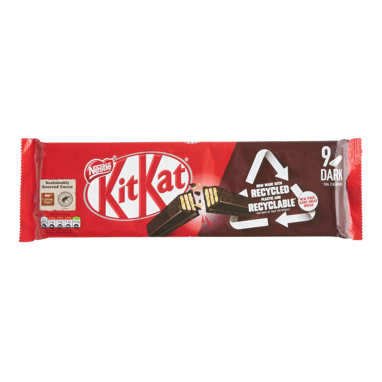 Nestle Kit Kat Dark Chocolate Wafer Bars 9 Piece image number 1