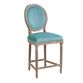 Paige Round Back Upholstered Counter Stool image number 0